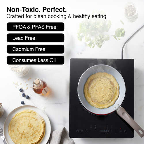 Prestige Ceraglide Duo Ceramic Coating Non Stick Aluminium Cookware Fry Pan Dia 18 cm (0.8 Litre)