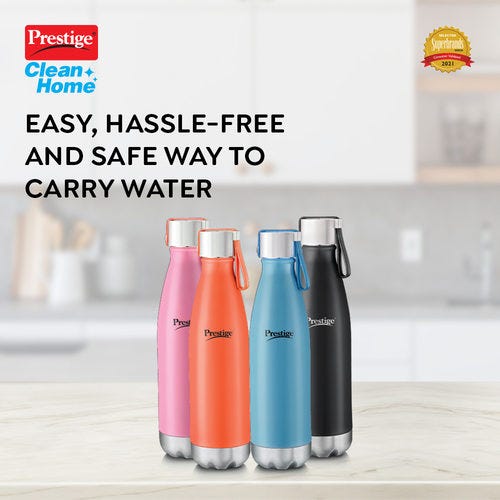 Prestige PDWBC Stainless Steel Water Bottle