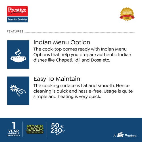 Prestige Induction Cook-Top PIC 12