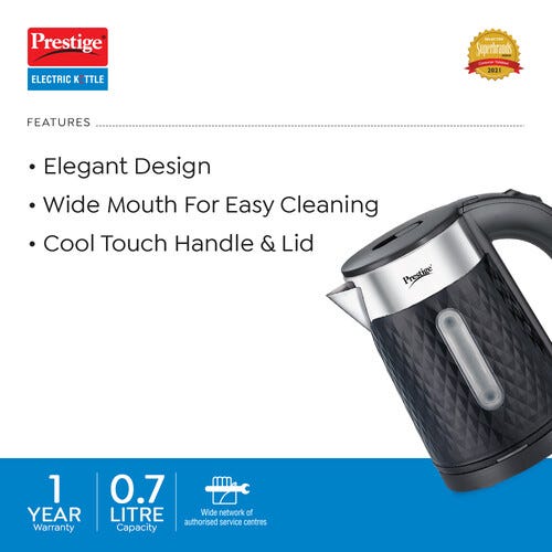 Prestige PKDSS 0.7 Electric Kettle 700ml
