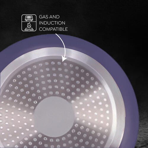 Prestige Ceraglide Ceramic Coating Non-Stick Aluminium Cookware Deep Kadai