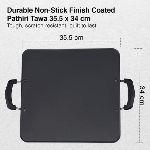 Prestige Omega Select Plus Aluminium Non-stick Square Pathiri Tawa