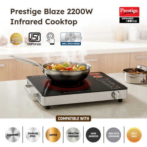 Prestige Infrared Cooktop - Blaze 2200W