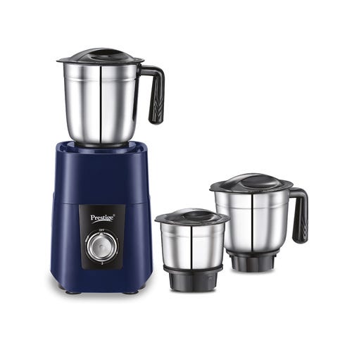 Prestige Celesta 750W Mixer Grinder, with Accessories - Stainless Steel Jars 3 Unit