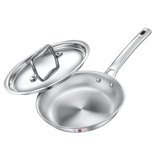 Prestige Tri Ply Splendid Fry Pan With SS Lid