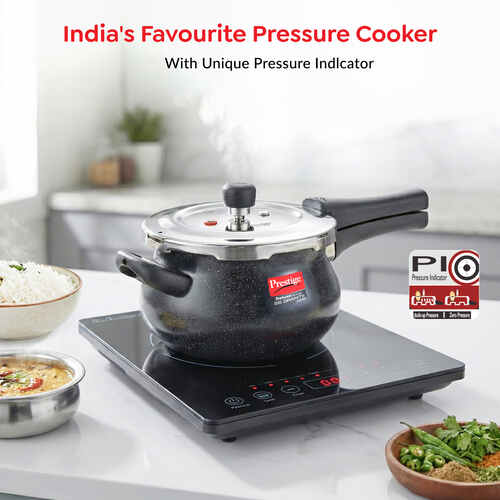 Prestige Deluxe Alpha Stainless Steel Pressure Cooker