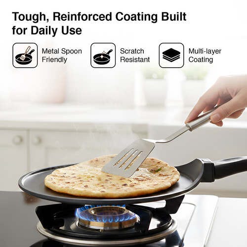 Omega Die-Cast Plus Aluminium Non-Stick Tawa 31 cm