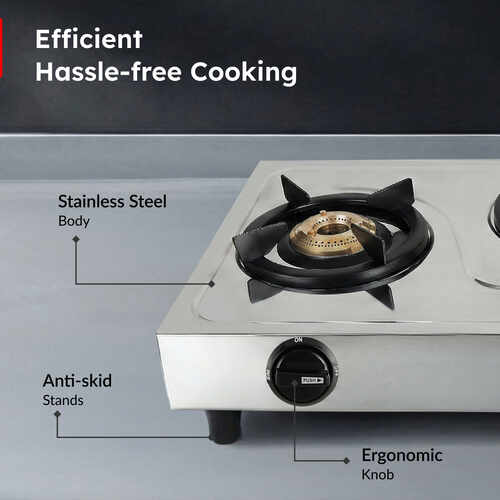 Prestige Prime Stainless Steel Gas Stove