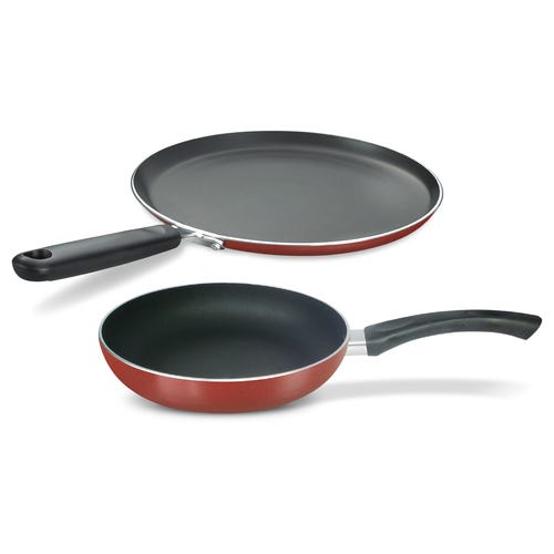 Prestige Omega Deluxe Aluminium Non-Stick Twin Pack- 2 Pieces