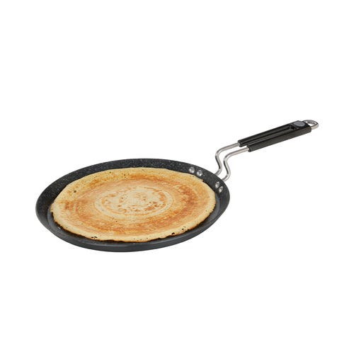 Prestige Durastone Hard Anodised 6 Layer Non-Stick Omni Tawa, (Black) 27 cm