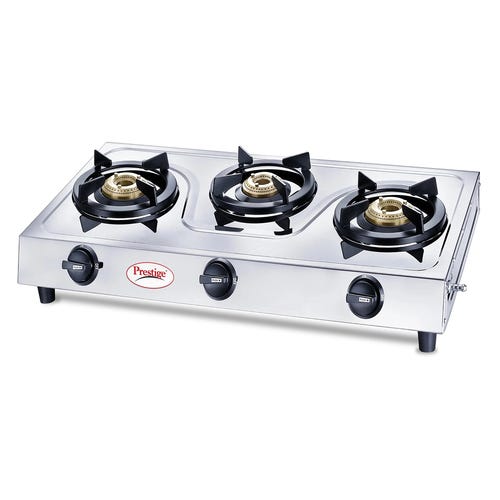 Prestige Prime Stainless Steel Gas Stove