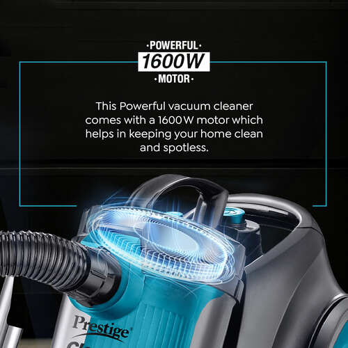 Prestige CleanHome Typhoon 11 Bagless Vacuum Cleaner, 1600 Watts
