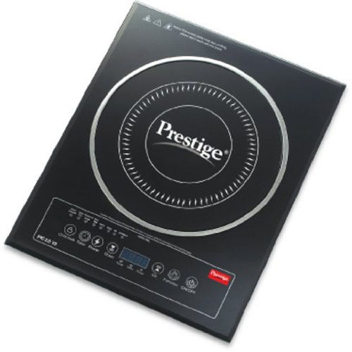 Prestige Omega Deluxe Aluminium Non-Stick 6 Pc Cookware Set with PIC 2.0 V2 2000W Indian Menu Options Induction Cooktop (Black)