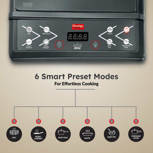 Prestige Ray Induction 1350W Cooktop