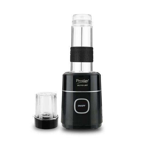 Prestige Nutri-Jet Mixer Grinder with 2 Jars| 450 Watts| Sipper Lid & Additional Cover Lid| ISI Certified| One-Touch Operation