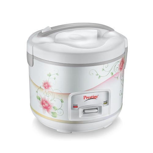 Prestige Delight PRCK Electric Rice Cooker Closed Type (White)