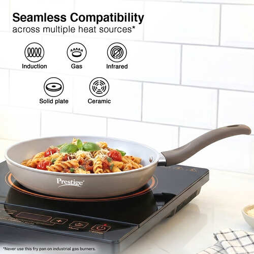 Prestige Ceraglide Duo Ceramic Coating Non Stick Aluminium Cookware Fry Pan Dia 26 cm (2.0 Litre)