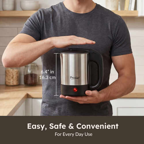 Prestige Electic Travel Kettle 0.5 L V2 (0.5 L with Concealed Element)