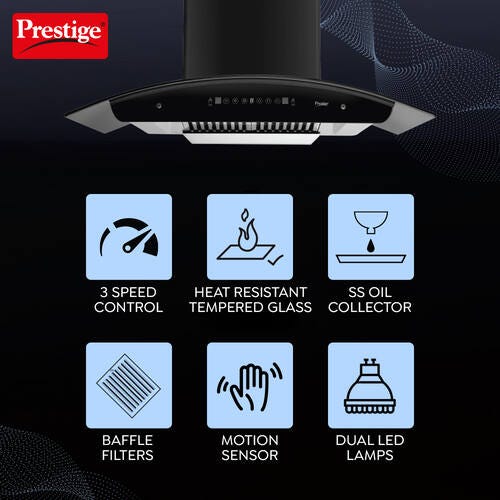 Prestige Split Kitchen Hood - Prestige Zen 900