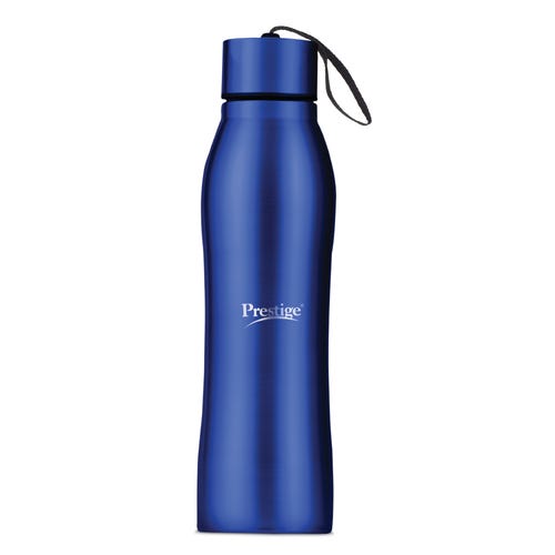 Prestige PSWBC 08 Stainless Steel Single Wall Water Bottle, 1 L (Assorted)