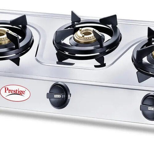 Prestige Prime Stainless Steel Gas Stove