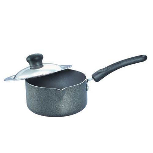Prestige Omega Select Plus Aluminium Non-stick Sauce Pan with Lid, 16 cm (1.5 L)