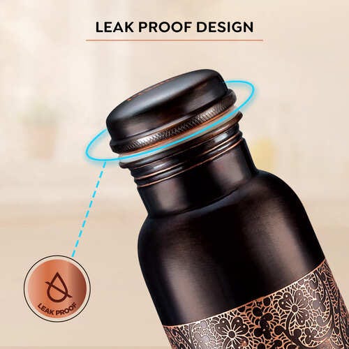 Prestige Rustic Copper Water Bottle - 950 ml