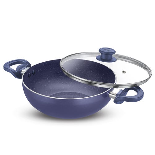 Prestige Ceraglide Ceramic Coating Non-Stick Aluminium Cookware Deep Kadai