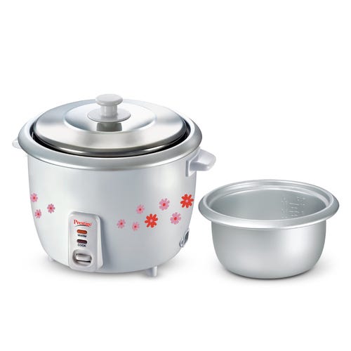 Prestige PRWO Electric Rice Cooker with Close Fit Lid
