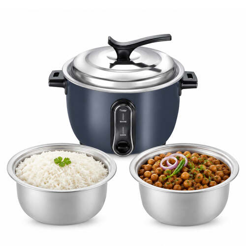 Prestige Delight Electric Rice Cooker (4.2 L Open Type, with Aluminium Cooking Pan - 2 Unit)