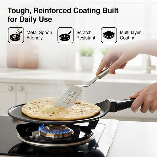 Omega Die-Cast Plus Aluminium Non-Stick Tawa 27 cm