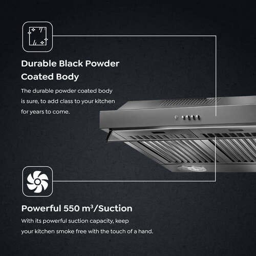 Prestige Slimline Kitchen Hood