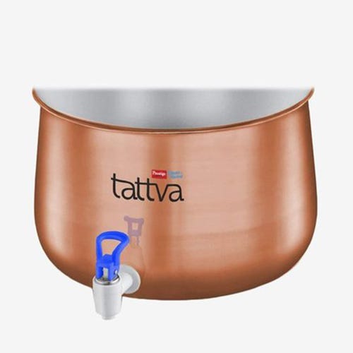 Prestige CleanHome Tattva 2.0 Copper Straight Wall Water Purifier, 16 L