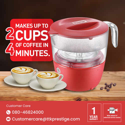 Prestige Microwave Coffee Maker PMCM 1.0 (400 ml)