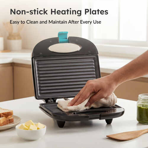 Prestige Sandwich Toaster PGMFB(D) Designer Series With Fixed Sandwich Grill Plates