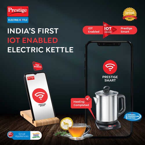 PRESTIGE ELECTRIC KETTLE SMART-1.7 ( 1.7L WITH CONCEALED ELEMENT)