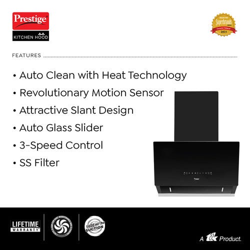 Prestige Provo 600 Kitchen Hood Chimney