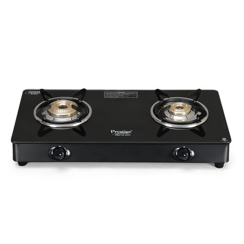 Prestige Marvel Plus Glass Top Gas Stove 2 Burners