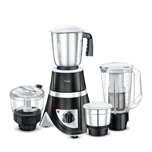 Prestige GEN-Z 750 W All Purpose Juicer Mixer Grinder, 4 Jars (1500 ml, 1500 ml, 500 ml) (Black)