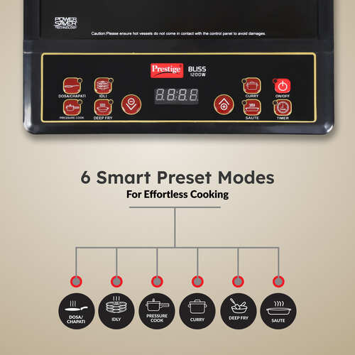 Prestige Induction Cooktop -Bliss 1200 W