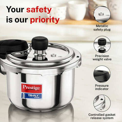 Prestige Svachh Pressure Cooker 1.5 Litre