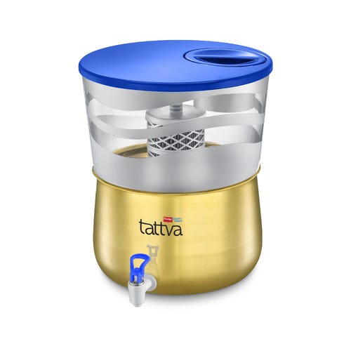 Prestige CleanHome Tattva 4.0 Brass Water Purifier, 16 L