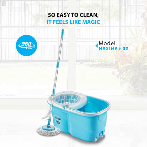 Prestige Cleanhome Maxima Magic Mop 02 with 2 Mop Heads