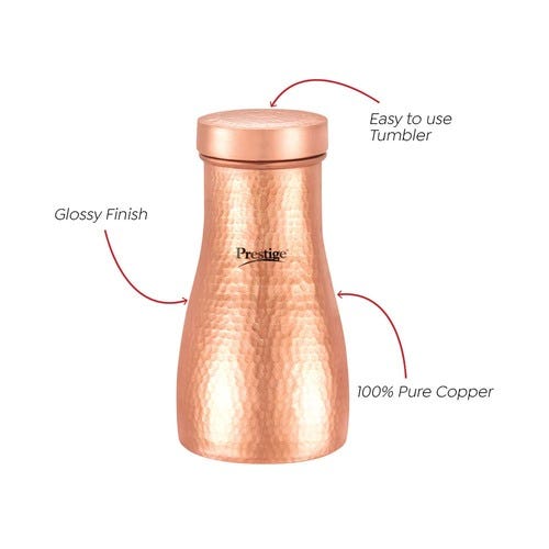 Prestige 900ml Tattva Copper Bedroom Bottle
