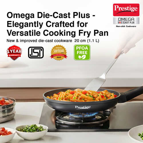 Omega Die-Cast Plus Aluminium Non-Stick Fry Pan