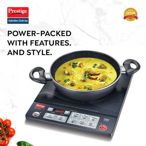 Prestige PIC 19.0 Plus 1900 Watts Indian Menu Options Induction Cooktop