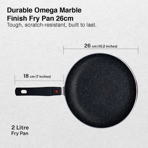 Prestige Omega Marble Aluminium Non-Stick Cookware - Fry Pan