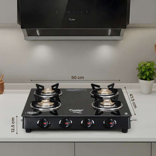 Prestige Magic Plus LP Gas Stove GTMP 04 SQ