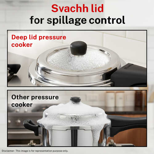 PRESTIGE SVACHH TRI-PLY HANDI PRESSURE COOKER 3 LITRE