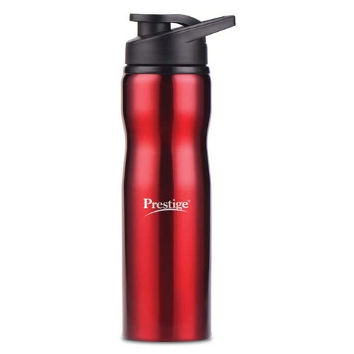Prestige Thermopro PSWBC 10 Stainless Steel Water Bottle, 0.75L, Black